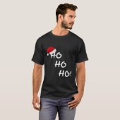 Santa Ho Ho Ho T-shirt (Voorkant volledig)
