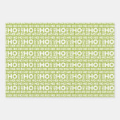 Santa Ho Ho Ho Wrapping Paper - Feestelijk Plezier (Voorkant 2)