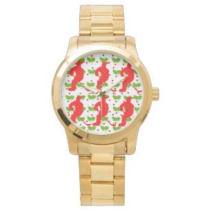 SANTA HOCKEY     HORLOGE