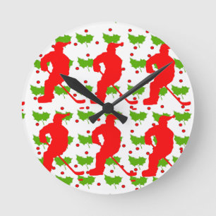 SANTA HOCKEY RONDE KLOK