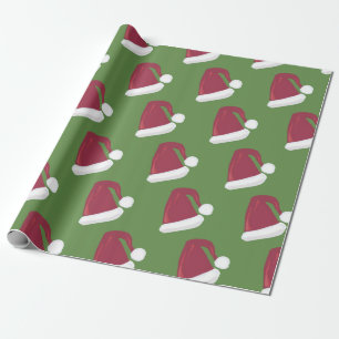 Santa hoed inpakpapier