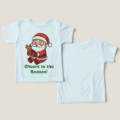 Santa Holding Reindeer Toy (Ontwerp Voorkant & Achterkant)