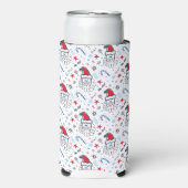 Santa illustratie Kerstmis Kousen stuffers (Seltzer Voorkant)