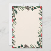 Santa in Car Christmas Party Invitation  (Dos)