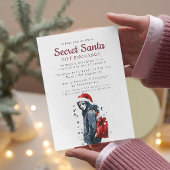 Santa in Disguise I Secret Kerstfeest Kaart