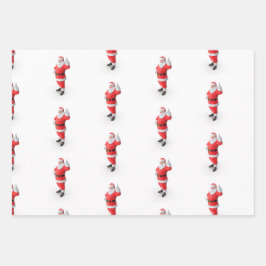 santa inpakpapier vel