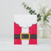 Santa Invitation / Kaart door SRF (Staand voorkant)