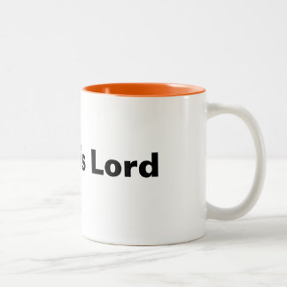 Santa is Lord Coffee Cup Mok Holiday Gift