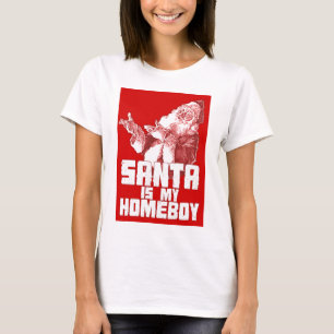 Santa is mijn Homeboy T-Shirt