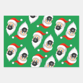 Santa is Sraight Outta Quarantine Inpakpapier Vel