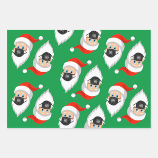 Santa is Sraight Outta Quarantine Inpakpapier Vel