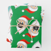 Santa is Sraight Outta Quarantine Inpakpapier Vel (In situ)