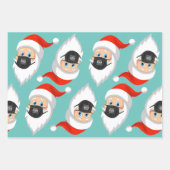 Santa is Sraight Outta Quarantine Inpakpapier Vel (Voorkant 3)