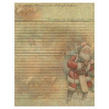 Santa- Jolly Old St. Nicholas Letterhead