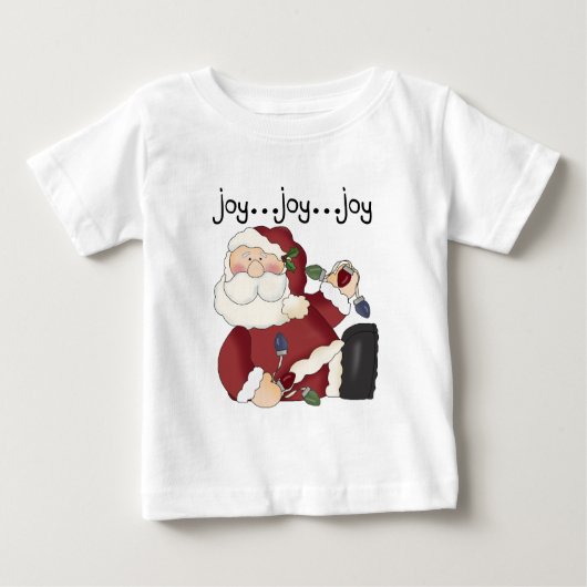 Santa Joy T-shirts en geschenken (Voorkant)