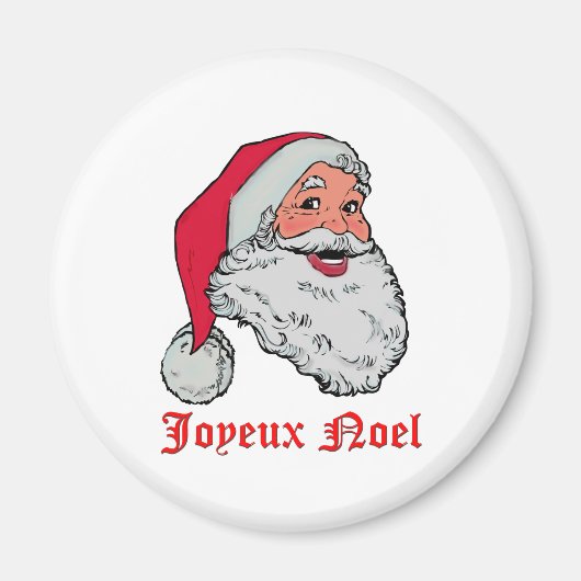 Santa Joyeux Noel Magneten (Voorkant)