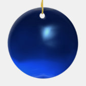 SANTA  KERAMISCH ORNAMENT (Achterkant)