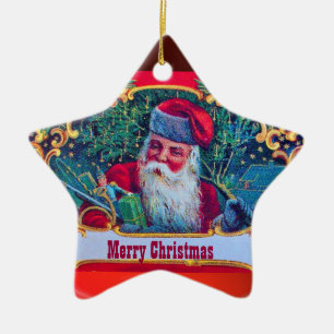 SANTA  KERAMISCH ORNAMENT