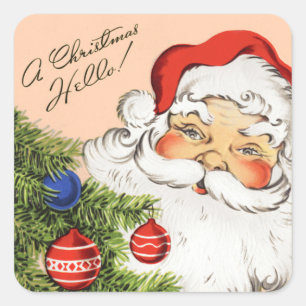  Santa Kerst stickers