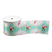 Santa Kerstmis Pickleball Ogee Pattern Lint (Spoel)