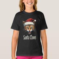 Santa Klauwen Boze Kat Kerstmis - Grappige Kerst