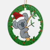Santa Koala - Fair Dinkum Keramisch Ornament (Links)