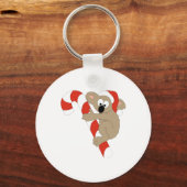 Santa Koala Sleutelhanger (Voorkant)
