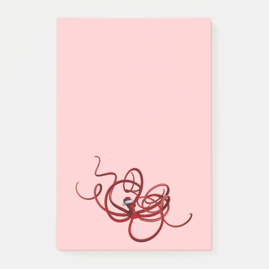 Santa Kraken Post-it® Notes (Voorkant)