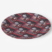 Santa krijgt een ticket rond Bord (Gekanteld)