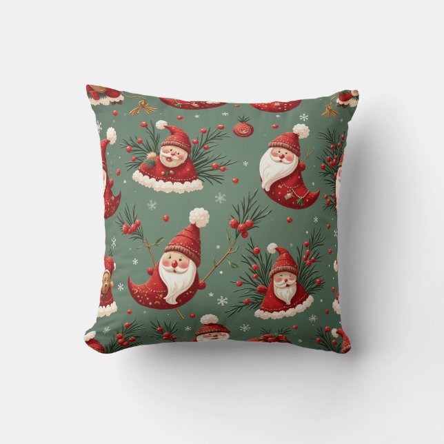 Santa kussenkussen kussen (Voorkant)