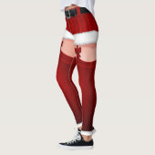 Santa Leggings Funny kerstkostuum Leggings (Links)