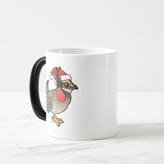 Santa Lesser Prairie-Chicken Magische Mok (Voorkant links)