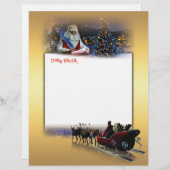 Santa Letter Briefhoofd (Voorkant / Achterkant)