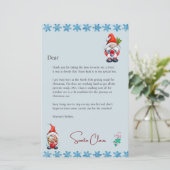 Santa Letter kerstbrief (Staand voorkant)