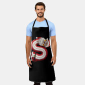 Santa letter S Schort (Gedragen)