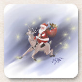 Santa Levert Onderzetters (Voorkant)