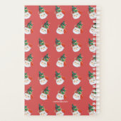  Santa lichtblauw Planner (Achterkant)