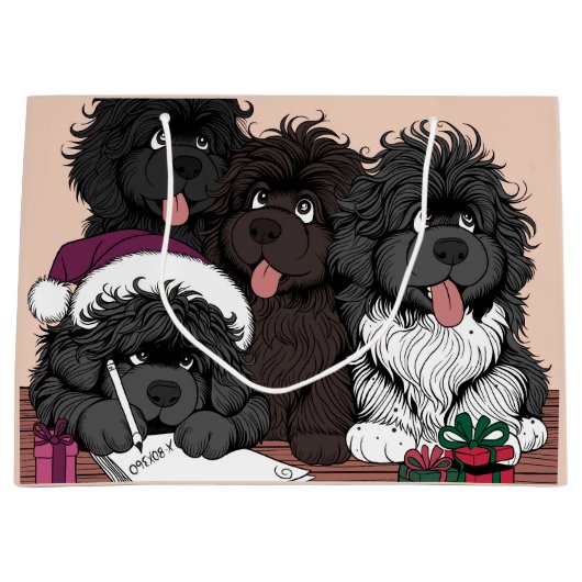 Santa List, controleer het twee keer Groot Cadeauzakje (Voorkant)