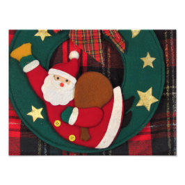 Santa Love Foto Afdruk