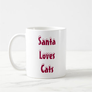 Santa Loves Cats Mok