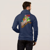 Santa, Luchtmacht, Leger Hoodie (Achterkant volledig)