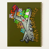 Santa, Luchtmacht, Leger Planner (Achterkant)