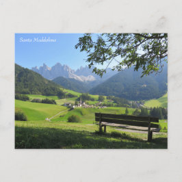 Santa Maddalena Dolomites Briefkaart