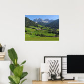 Santa Maddalena Dolomites Poster (Thuiskantoor)