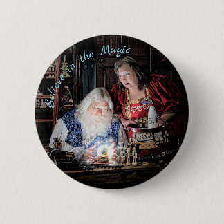 Santa Magic Ronde Button 5,7 Cm