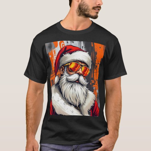 Santa Mannen T-Shirts Dad (Voorkant)