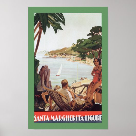 Santa Margherita Ligure Poster (Voorkant)