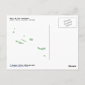 Santa Maria - Azoren Briefkaart (Achterkant)