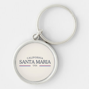 Santa Maria California Heritage – Classic Cream Sleutelhanger