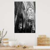 Santa Maria del Mar, Barcelona Poster (Keuken)